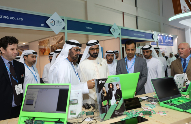 Gess Dubai people attending the exhibition